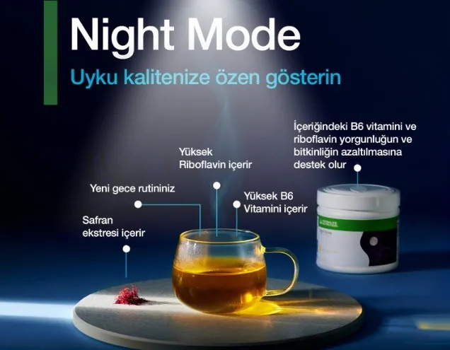 Herbalife Night Mode Papatya & Şeftali Aromalı 180 g
